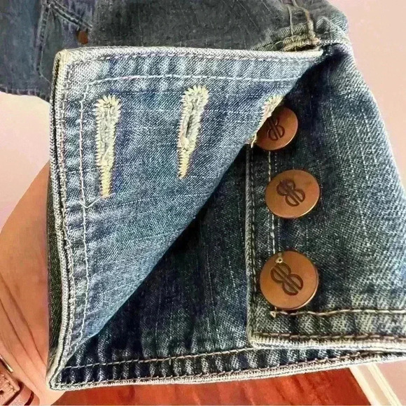 Bill Blass Jeans Women Size XL Denim Jacket Front Pockets Cotton - Picture 4 of 10